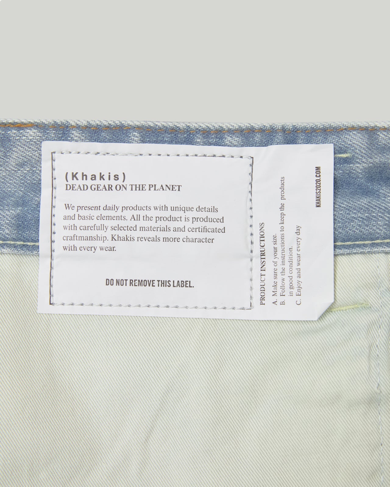 Relaxed 5P Jean Light Blue